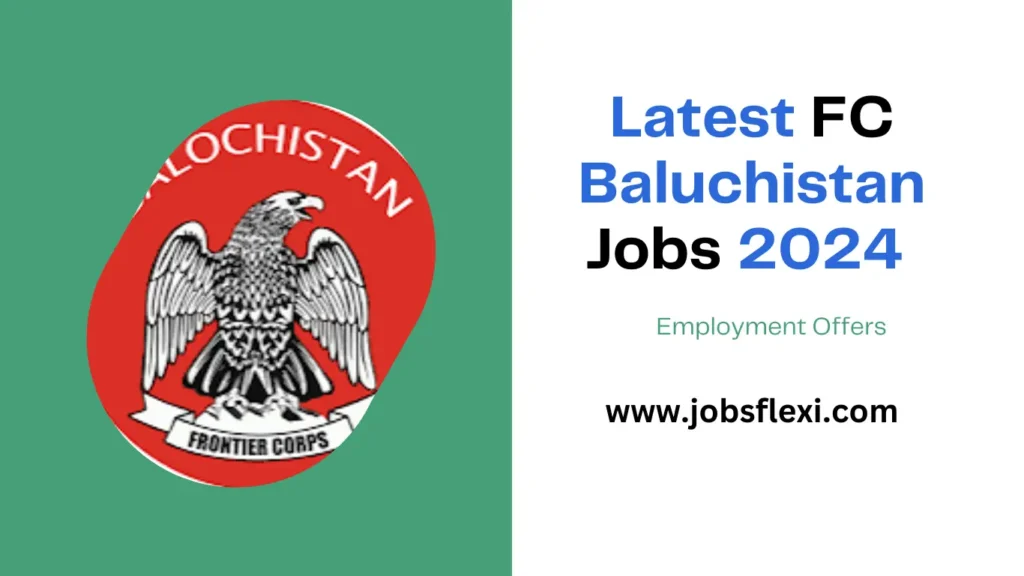 Latest FC Baluchistan Jobs 2024 