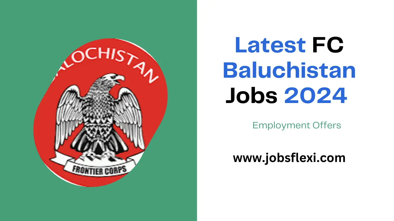 Latest FC Baluchistan Jobs 2024