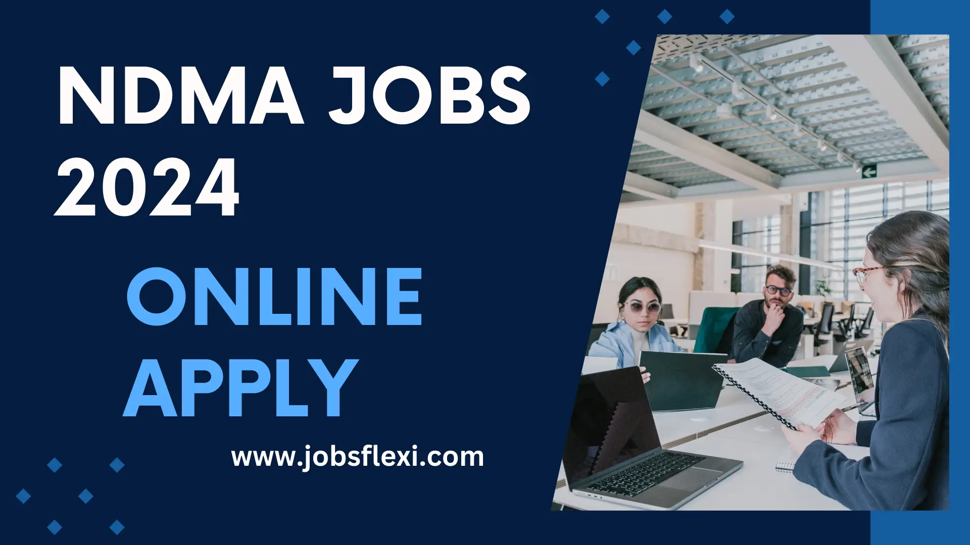 NDMA Jobs 2024 online Apply