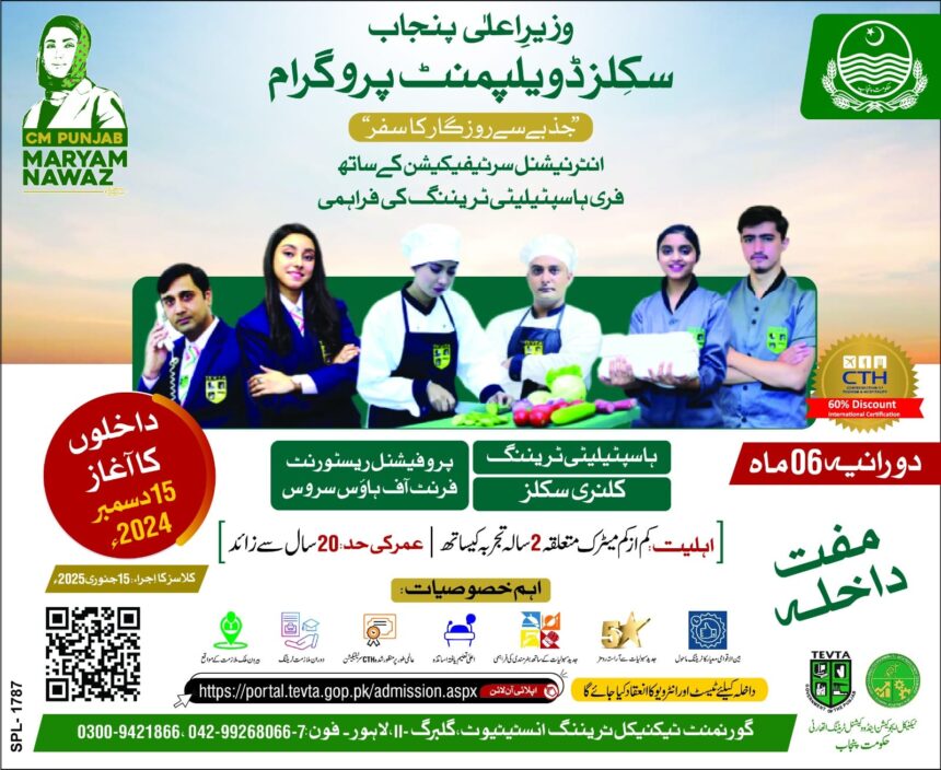 Latest TEVTA Jobs in Punjab 2024