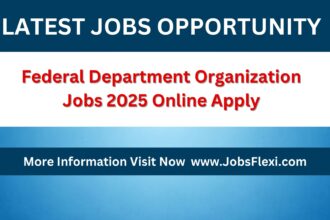 Federal Department Organization Jobs 2025