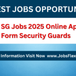 BISP SG Jobs 2025 Online Apply