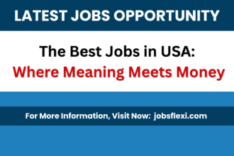 The Best Jobs in USA