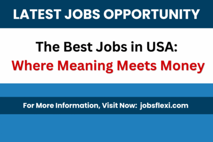 The Best Jobs in USA